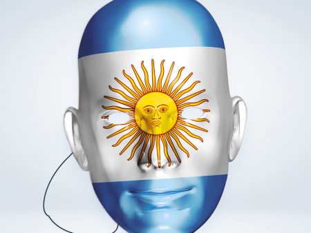 Argentinien Fan Pappmaske For Sale