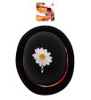 Schwarze Clowns Melone mit Blume Online