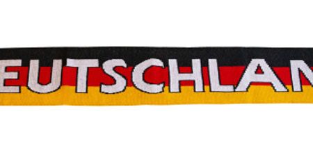 Deutschland Fan Schal mit Fransen For Sale