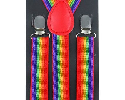 Regenbogen Pride Hosenträger Online now