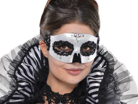 Venezianische Skelett Maske für Damen Online now