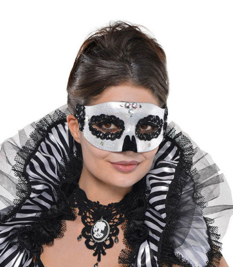 Venezianische Skelett Maske für Damen Online now