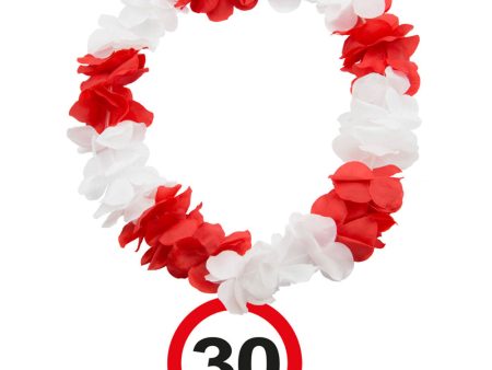 30er Schild Blumenkette Online Hot Sale