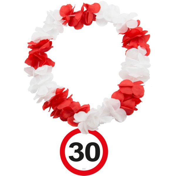 30er Schild Blumenkette Online Hot Sale