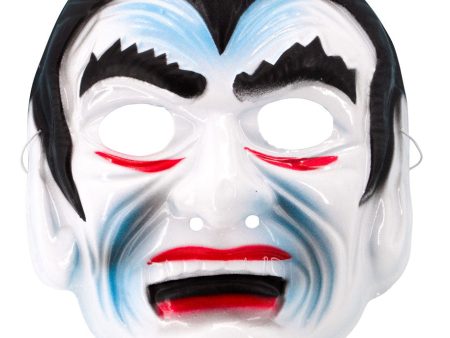 Dracula Halloween Maske für Kinder Discount