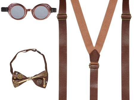 Steampunk Zubehör Set 3-teilig on Sale