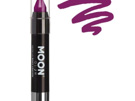 UV Neon Schminkstift violett 3,5g Fashion