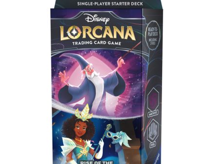 Disney Lorcana - Rise of the Floodborn Starter Deck - Might and Magic Cheap