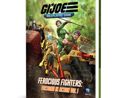 G.I. JOE Roleplaying Game - Ferocious Fighters: Factions in Action Vol. 1 Sourcebook Cheap