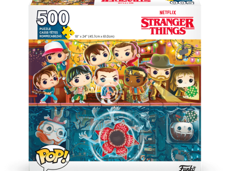 Pop! Puzzle: Stranger Things (500 Pieces) on Sale