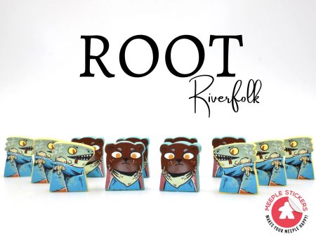 MeepleStickers: Root - Riverfolk Online Hot Sale