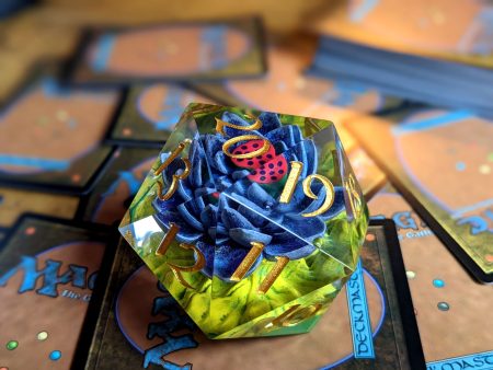 Sirius Dice - D20 Magic: The Gathering Black Lotus (54mm) Hot on Sale