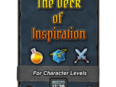 Deck of Inspiration: Level 17-20 Hot on Sale