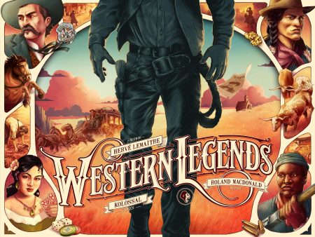 Western Legends: Big Box (Wooden Insert + KS Promo) (Open Box) Hot on Sale