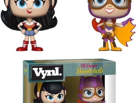 DC COMICS BOMBSHELLS: WONDER WOMAN + BAT - VYNL-FUNKO Sale