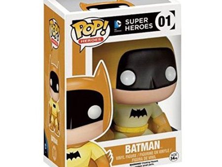 DC SUPER HEROES: BATMAN #01 (YELLOW) - FUNKO POP! Cheap