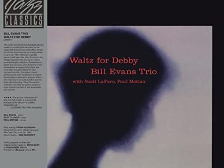 BILL EVANS - WALTZ FOR DEBBY (ORIGINAL JAZZ CLASSICS SERIES) (VINYL) Online Hot Sale