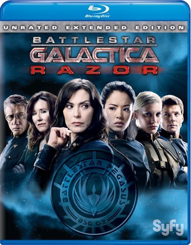 BATTLESTAR GALACTICA THE RAZOR UNRATED BLU-RAY Hot on Sale