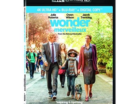 WONDER [4K ULTRA HD + BLU-RAY + DIGITAL COPY] (BILINGUAL) Discount