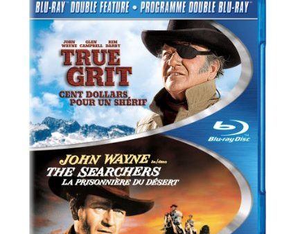 TRUE GRIT  THE SEARCHERS (DOUBLE FEATURE) [BLU-RAY] (BILINGUAL) Hot on Sale