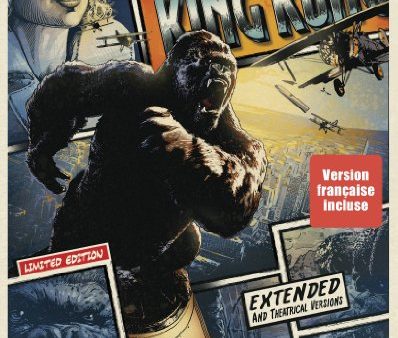 KING KONG  (STEELBOOK EDITION) [BLU-RAY + DVD + DIGITAL COPY + ULTRAVIOLET] (BILINGUAL) Online